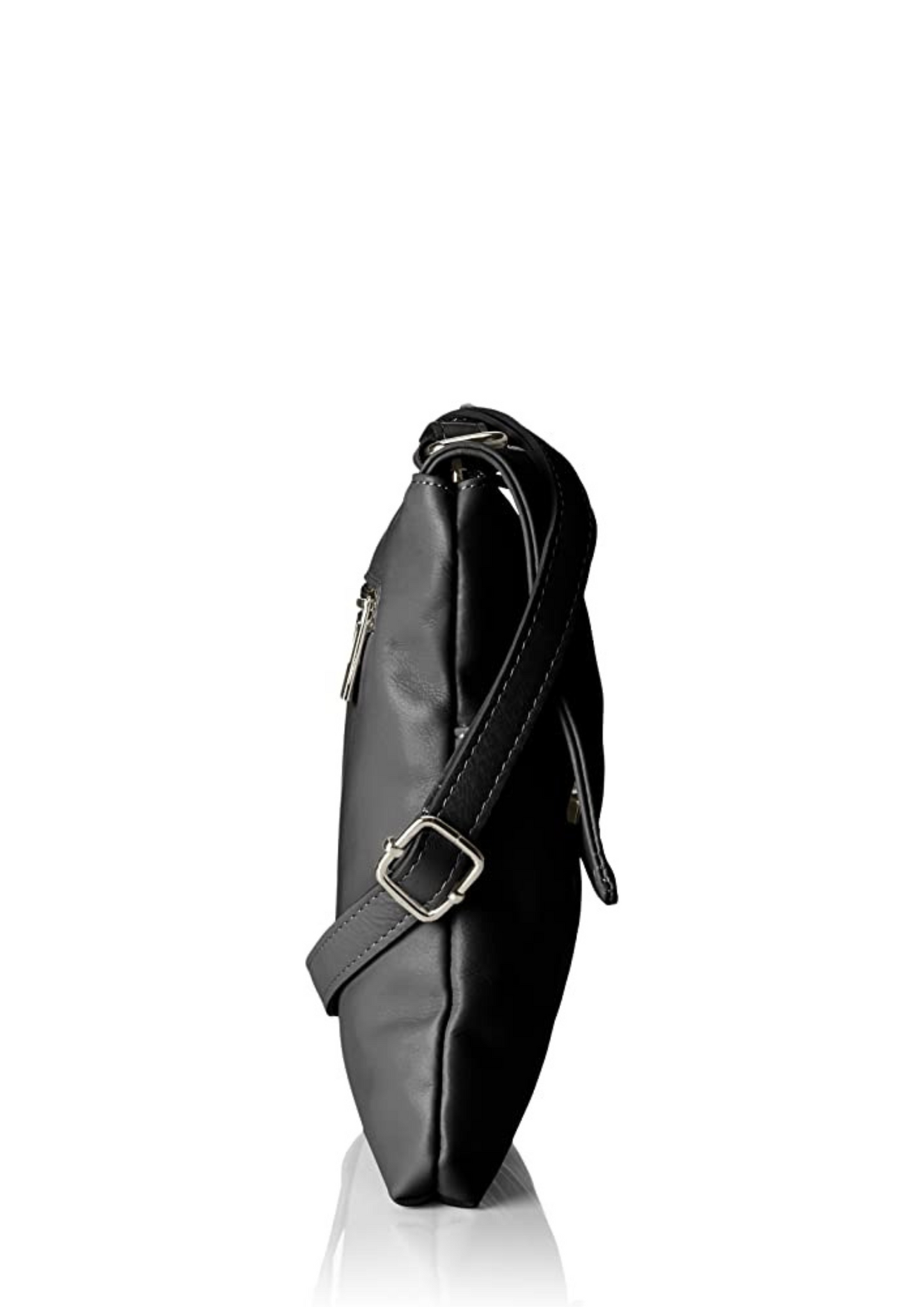 Bags4Less Balta, Sac à bandoulière noir en cuir