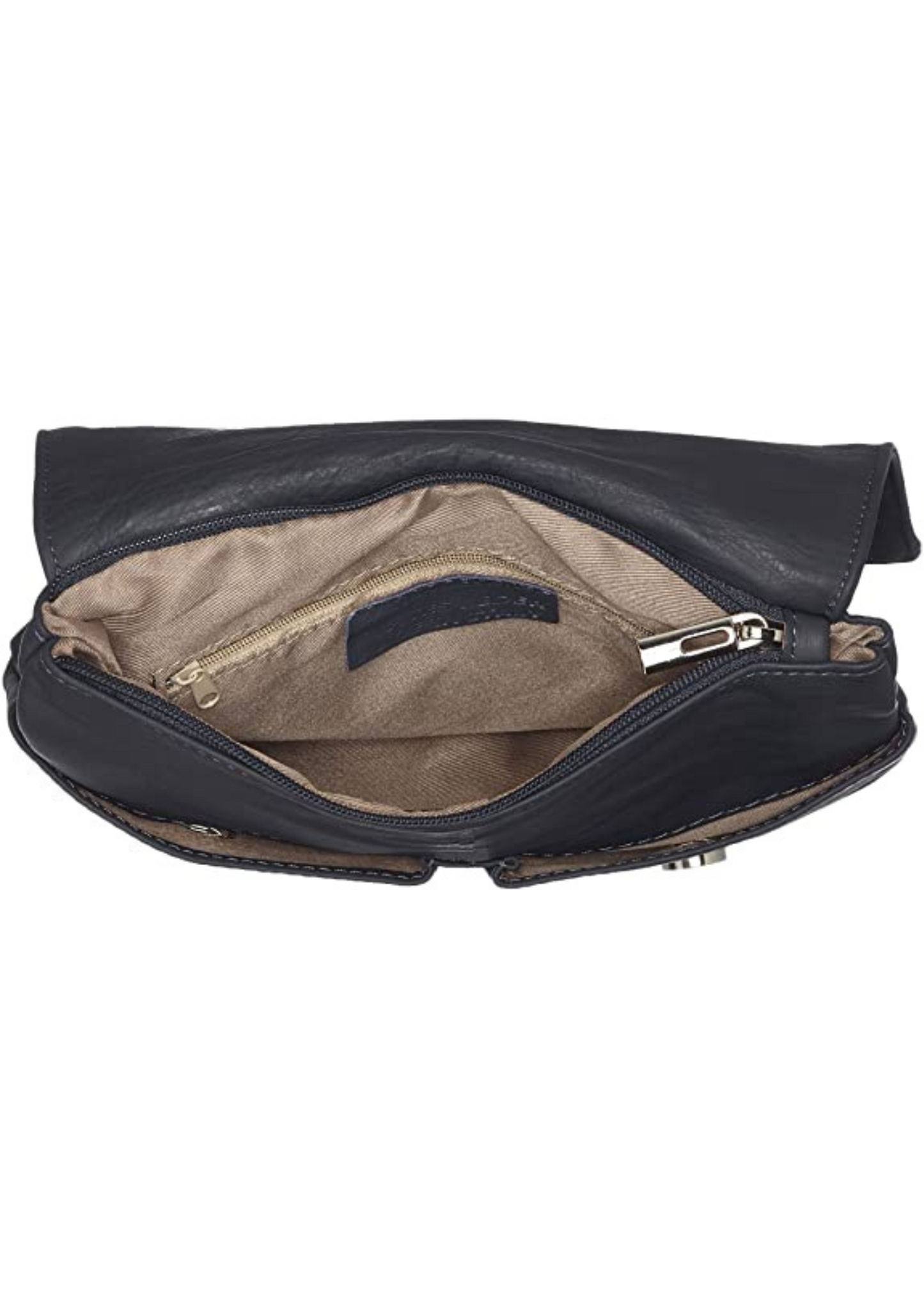 Bags4Less Balta, Sac à bandoulière bleu en cuir