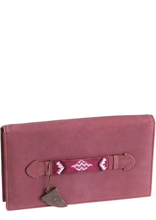 House of Harlow 1960 Lara, Pochette - Rose (Burgundy)