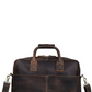 BAIGIO Sacoche pour ordinateur portable 17" en cuir marron pour homme